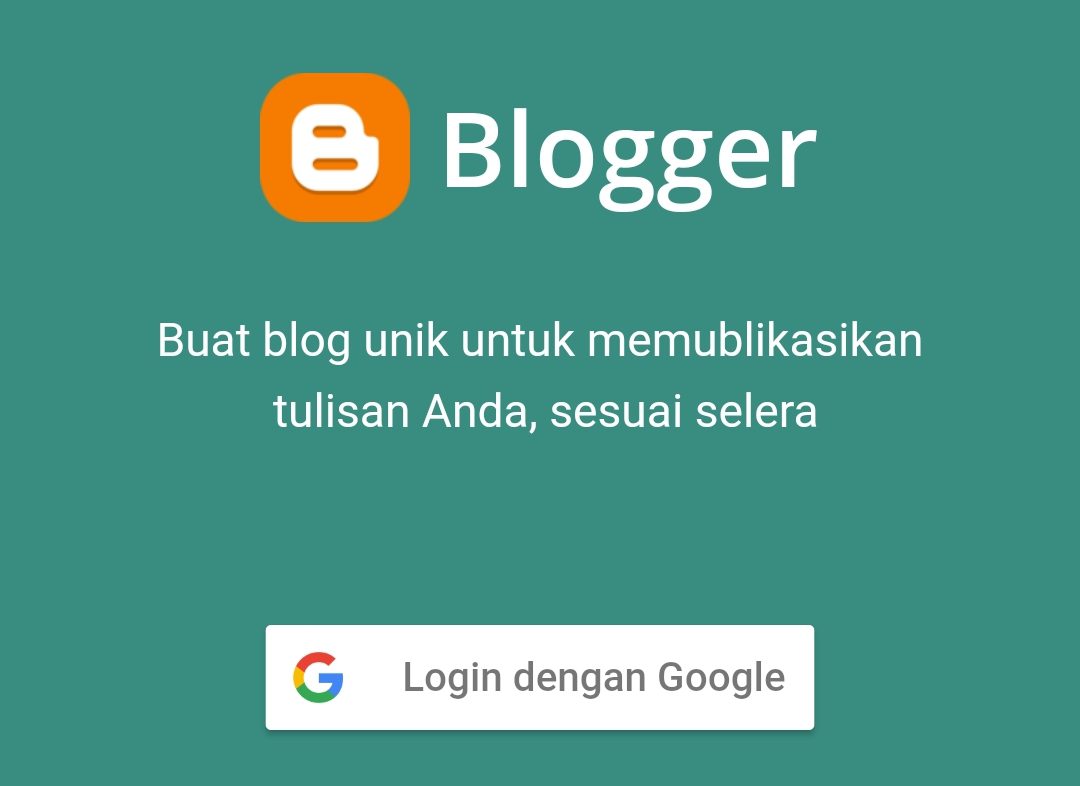 Gambar Membuat Blog Dengan Blogger Di Hp