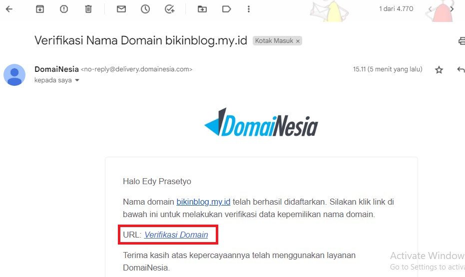 Gambar Cara Membeli Domain