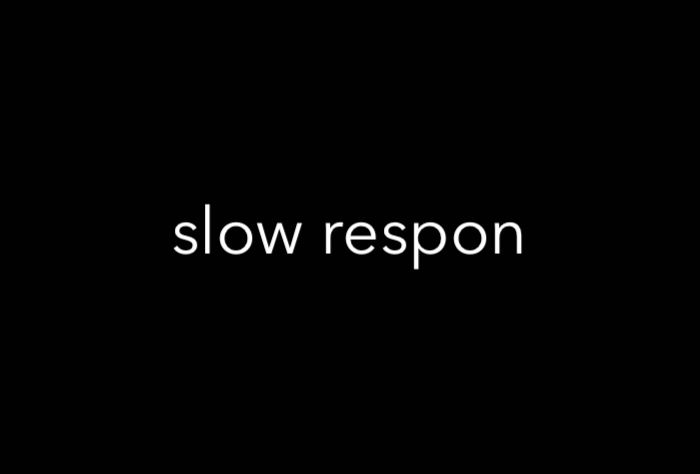 Slow respon arti