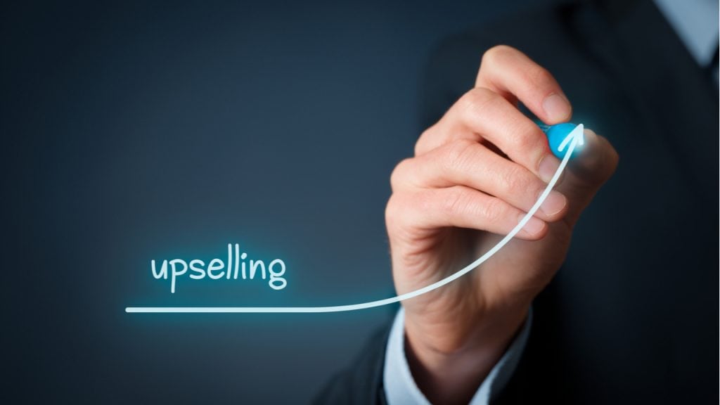 Upselling becoming