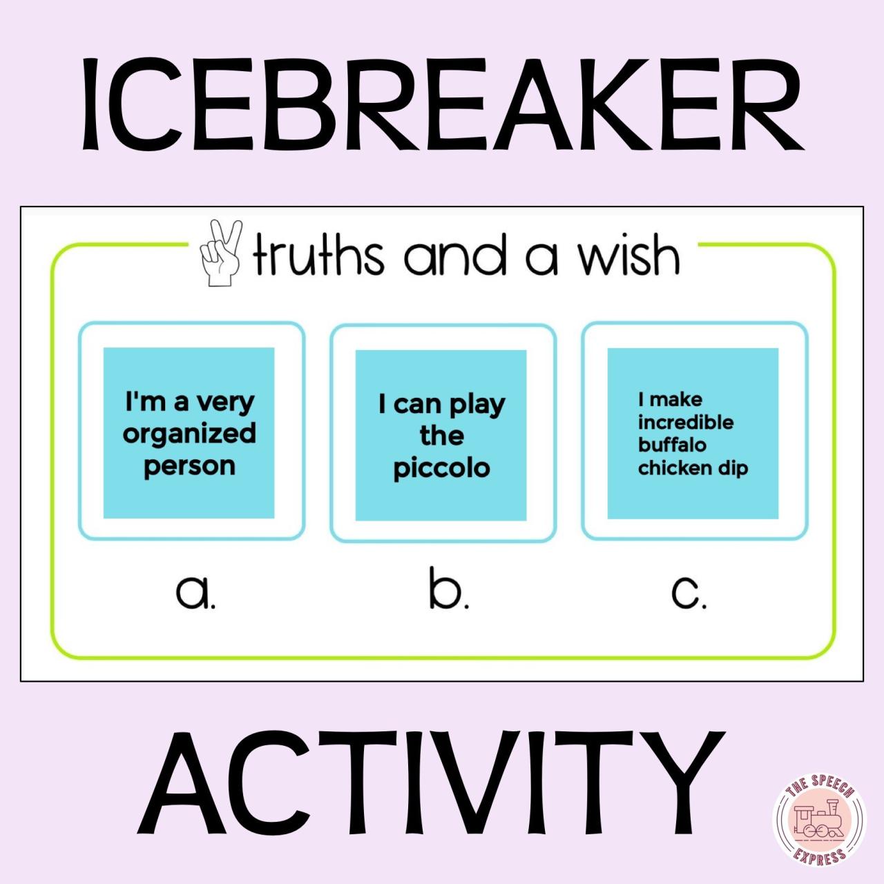 Contoh ice breaker