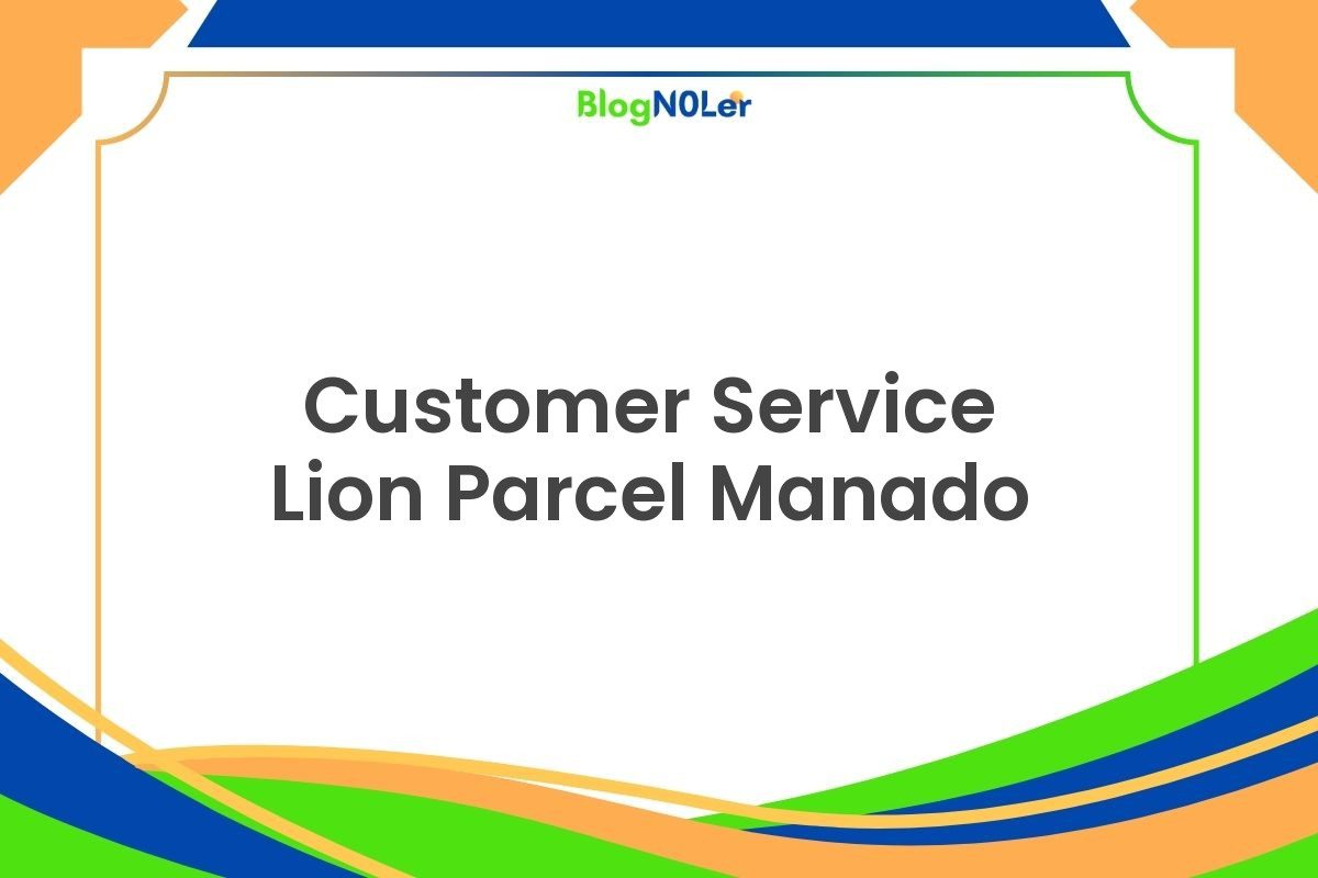 Customer Service Lion Parcel Manado