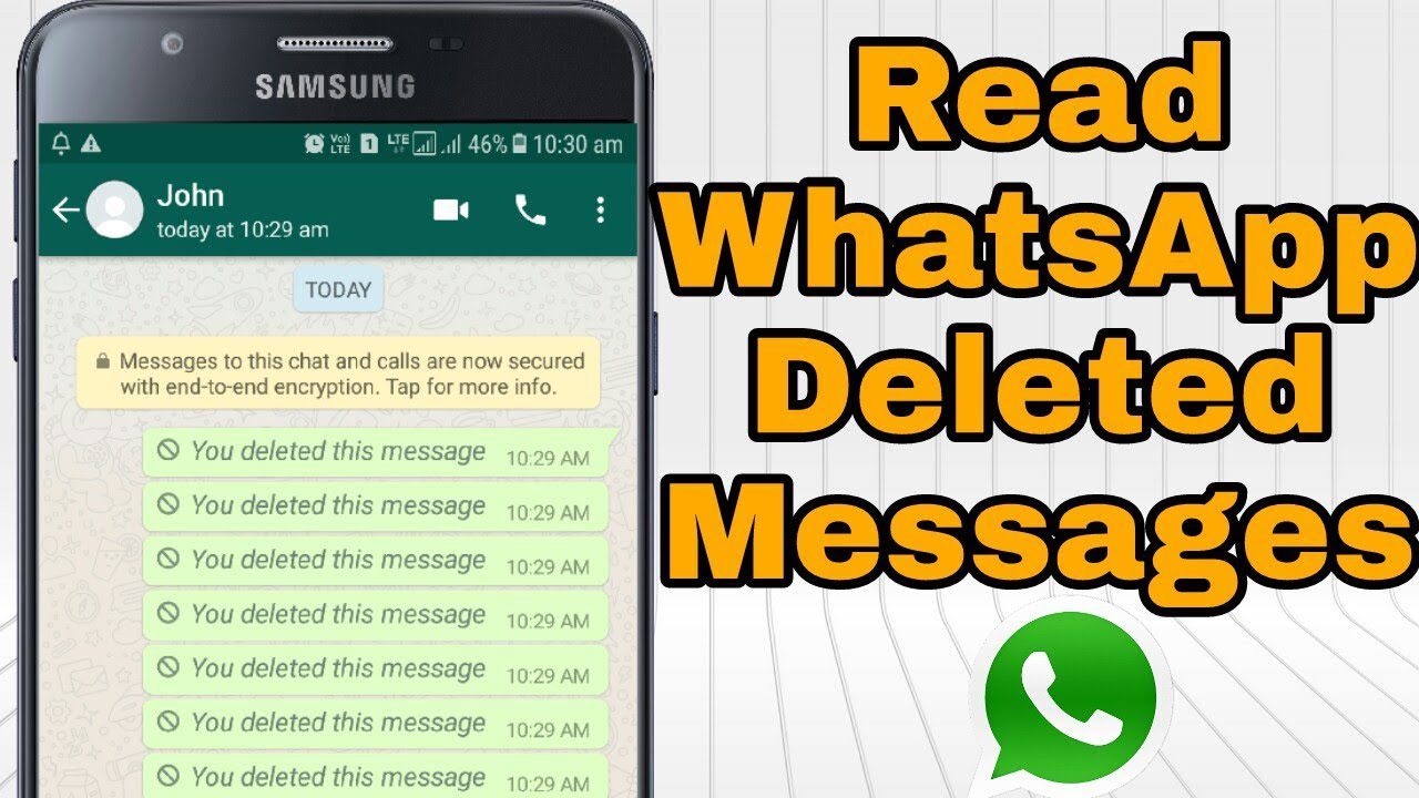 Cara melihat pesan whatsapp yang sudah dihapus oleh pengirimnya