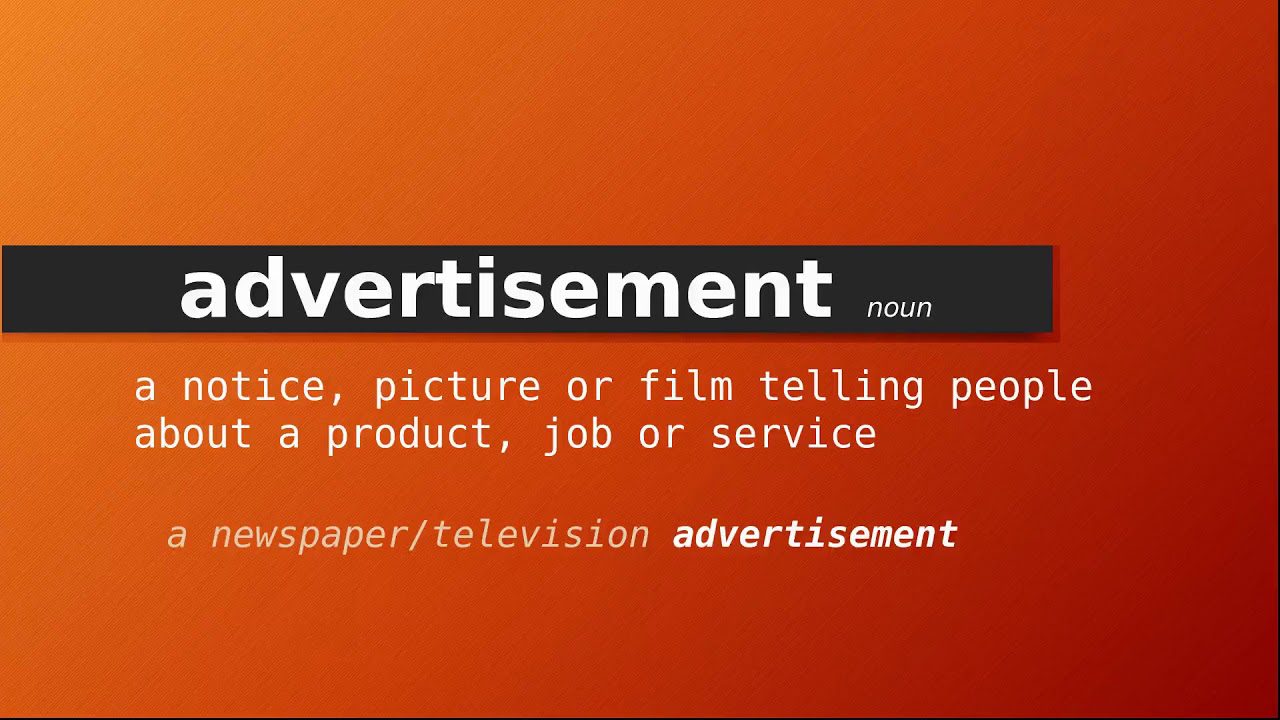 Elements advert advertising meaning definition copy headline body business action call their subhead fourth third five second main there first