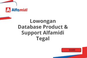 Lowongan Database Product & Support Alfamidi Tegal