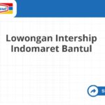 Lowongan Intership Indomaret Bantul