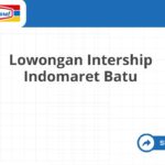 Lowongan Intership Indomaret Batu