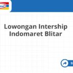 Lowongan Intership Indomaret Blitar