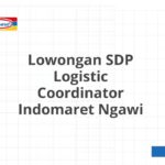 Lowongan SDP Logistic Coordinator Indomaret Ngawi