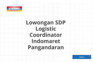 Lowongan SDP Logistic Coordinator Indomaret Pangandaran