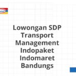 Lowongan SDP Transport Management Indopaket Indomaret Bandungs