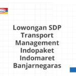 Lowongan SDP Transport Management Indopaket Indomaret Banjarnegaras