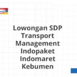 Lowongan SDP Transport Management Indopaket Indomaret Kebumen