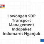 Lowongan SDP Transport Management Indopaket Indomaret Nganjuk