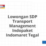 Lowongan SDP Transport Management Indopaket Indomaret Tegal