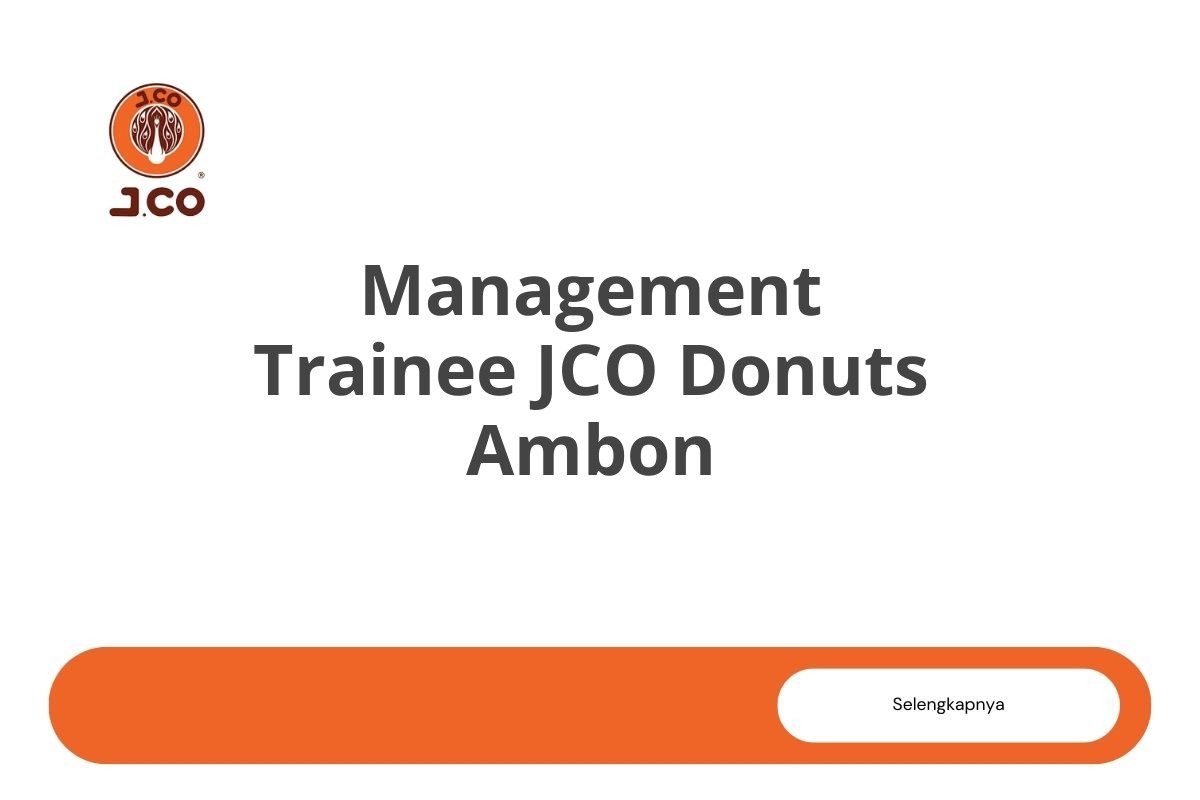 Management Trainee JCO Donuts Ambon