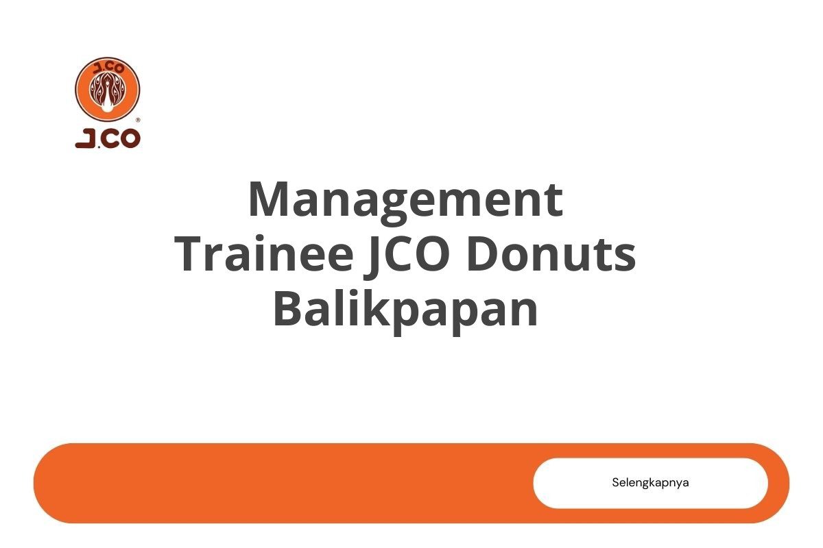 Management Trainee JCO Donuts Balikpapan