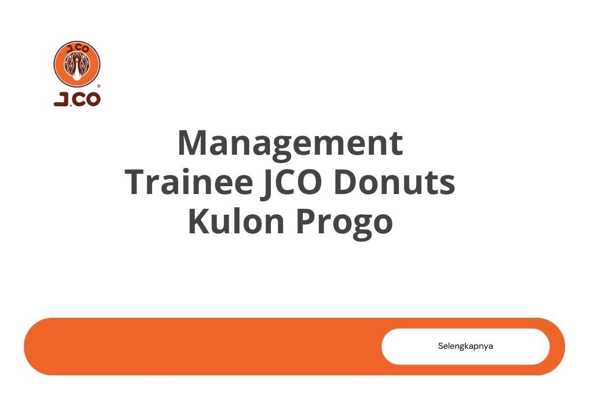 Management Trainee JCO Donuts Kulon Progo