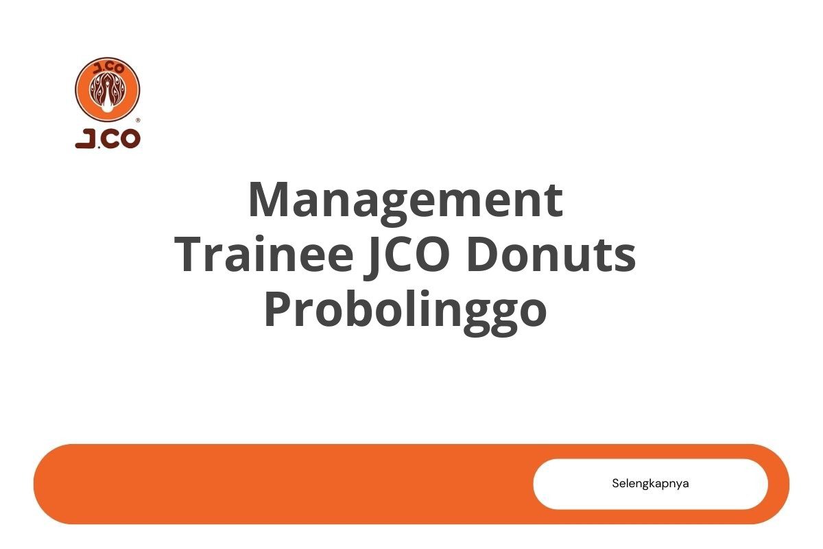 Management Trainee JCO Donuts Probolinggo