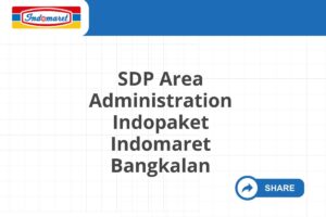 SDP Area Administration Indopaket Indomaret Bangkalan