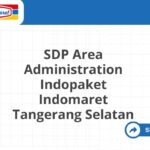 SDP Area Administration Indopaket Indomaret Tangerang Selatan