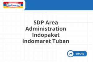 SDP Area Administration Indopaket Indomaret Tuban