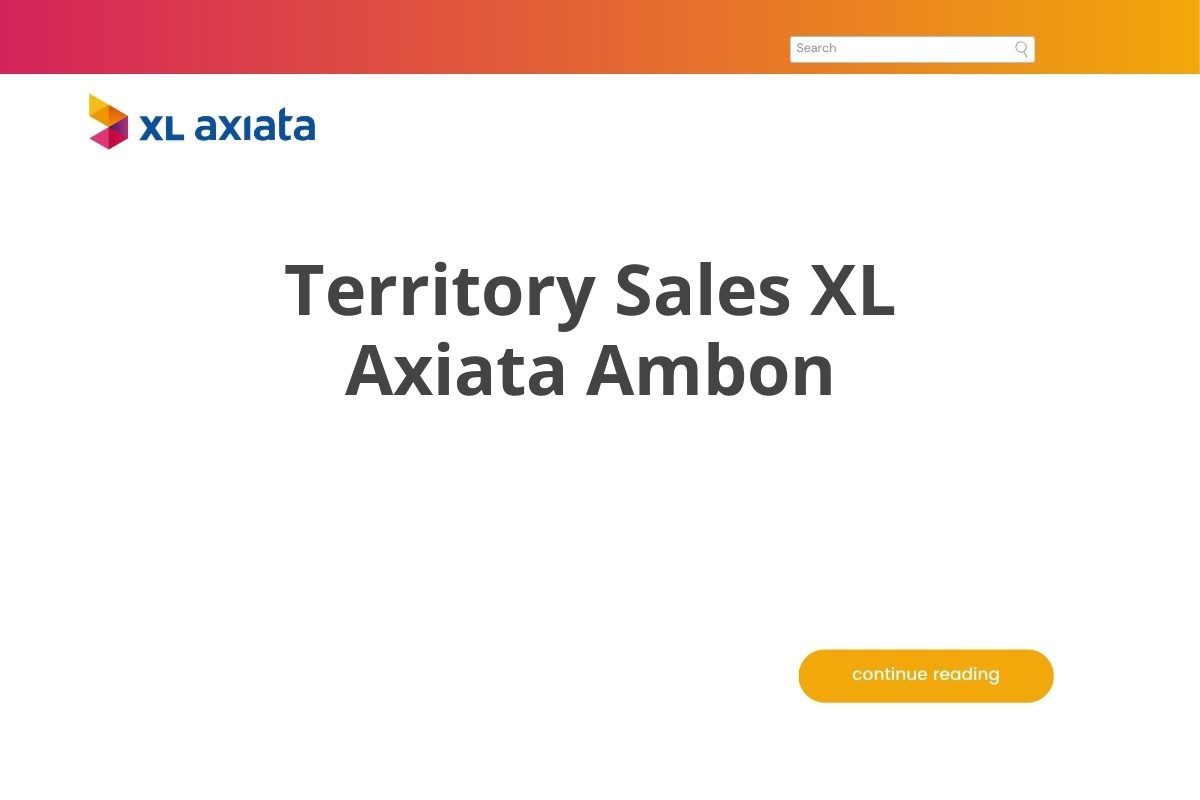 Territory Sales XL Axiata Ambon