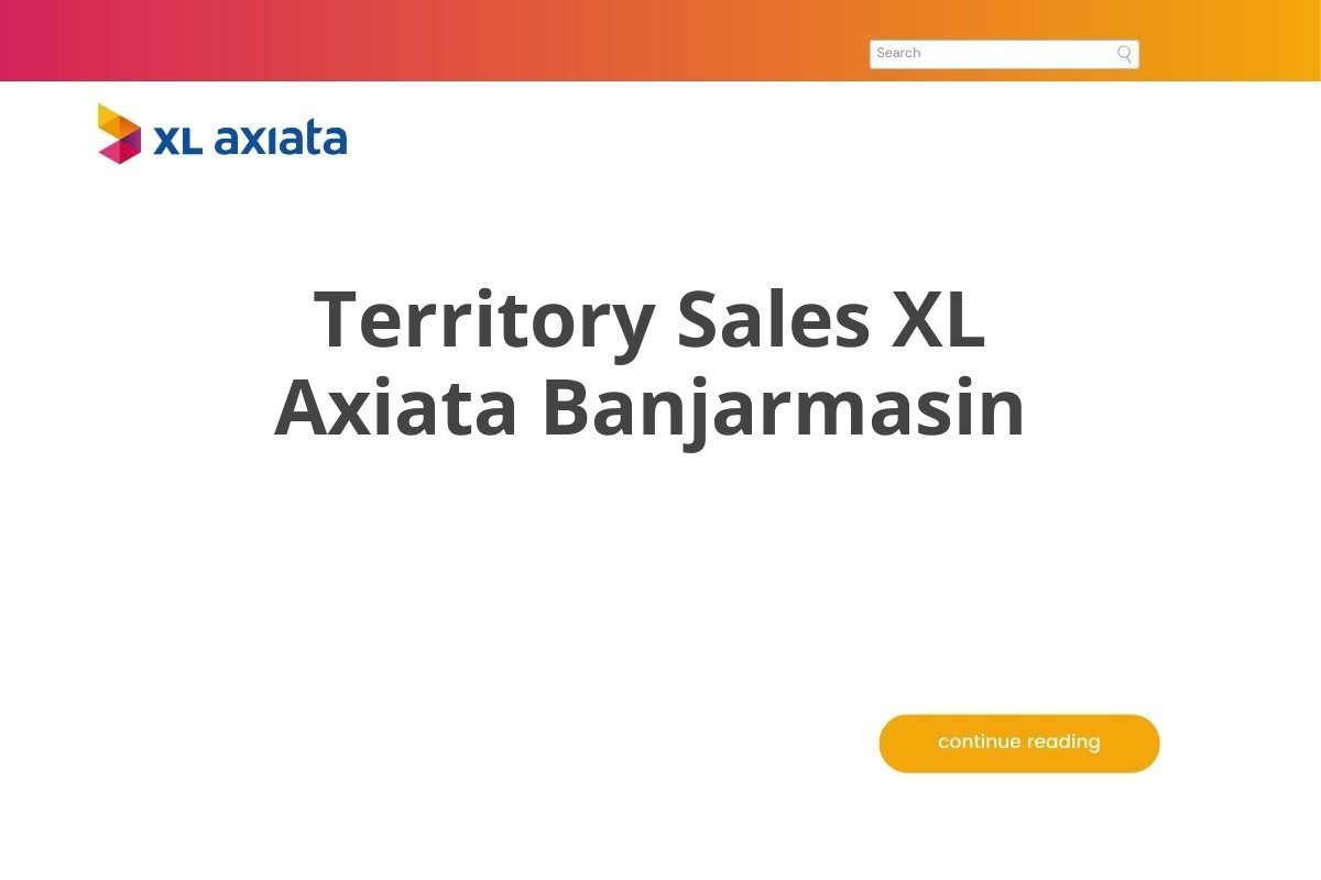 Territory Sales XL Axiata Banjarmasin