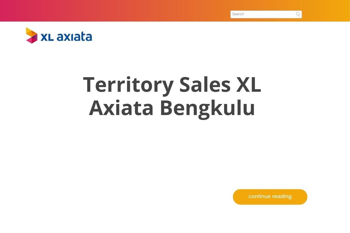 Territory Sales XL Axiata Bengkulu