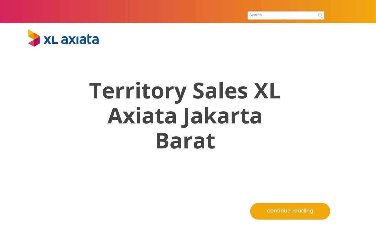 Territory Sales XL Axiata Jakarta Barat