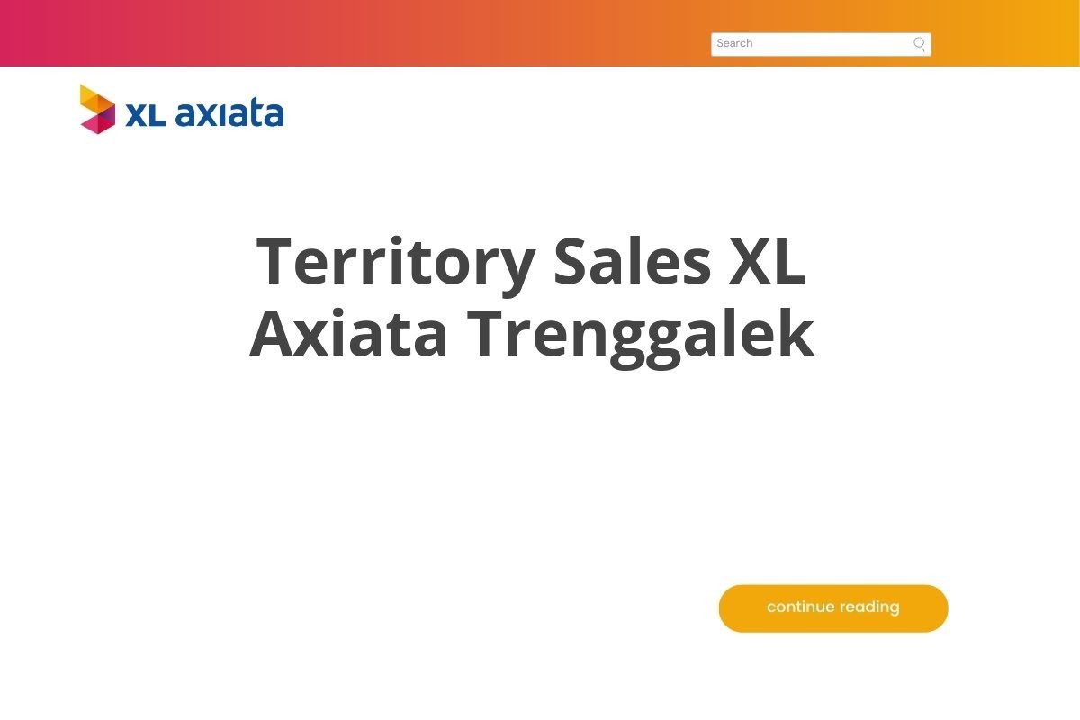 Territory Sales XL Axiata Trenggalek