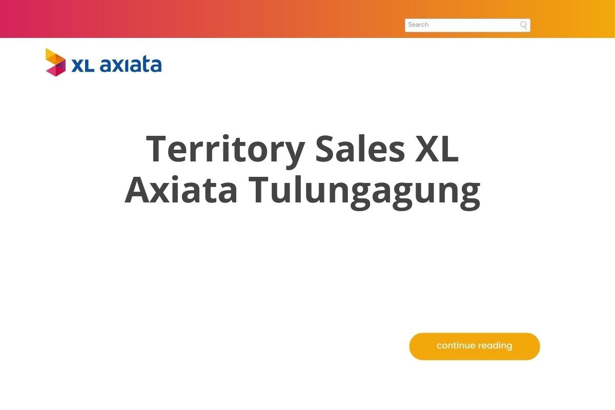 Territory Sales XL Axiata Tulungagung