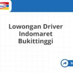 Lowongan Driver Indomaret Bukittinggi