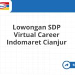 Lowongan SDP Virtual Career Indomaret Cianjur