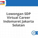 Lowongan SDP Virtual Career Indomaret Jakarta Selatan