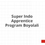 Super Indo Apprentice Program Boyolali